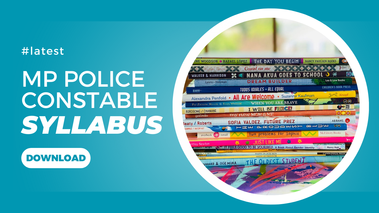 MP Police Constable Syllabus 2025
